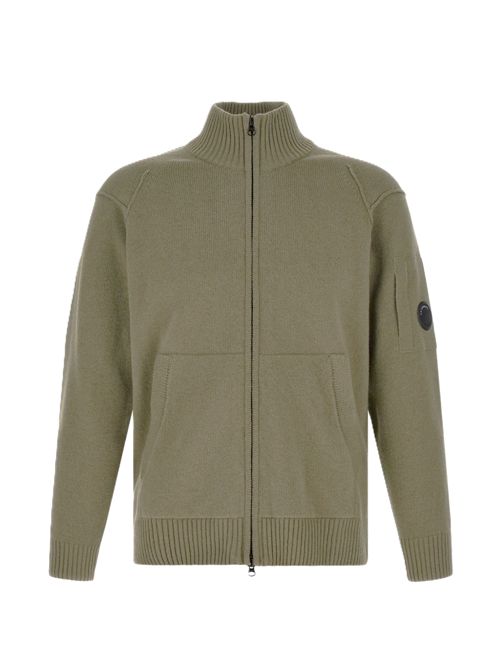 Zip Cardigan C.P. COMPANY | 21CMKN708A-110149A356 FALLEN ROCK